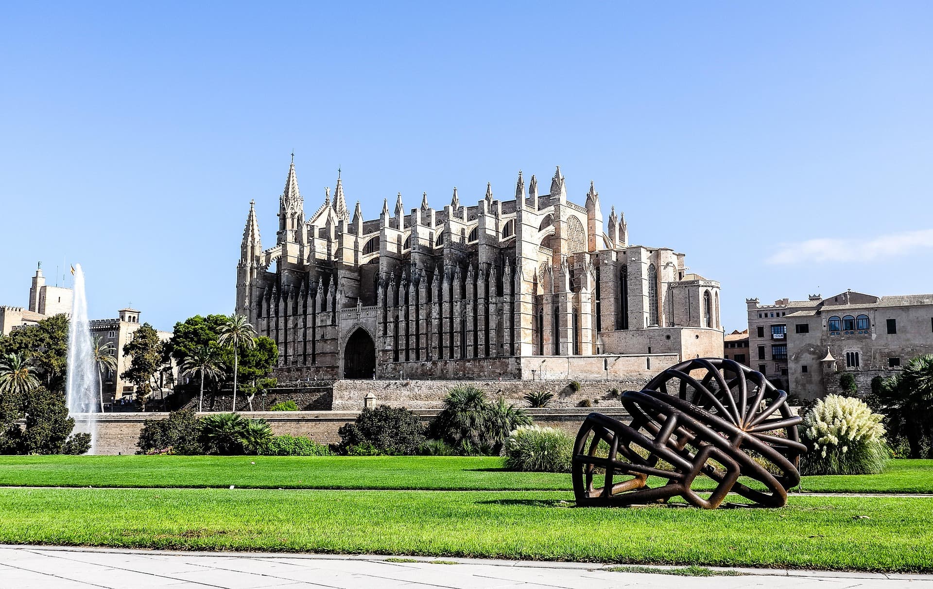 Palma, if a route includes a night on Mallorca