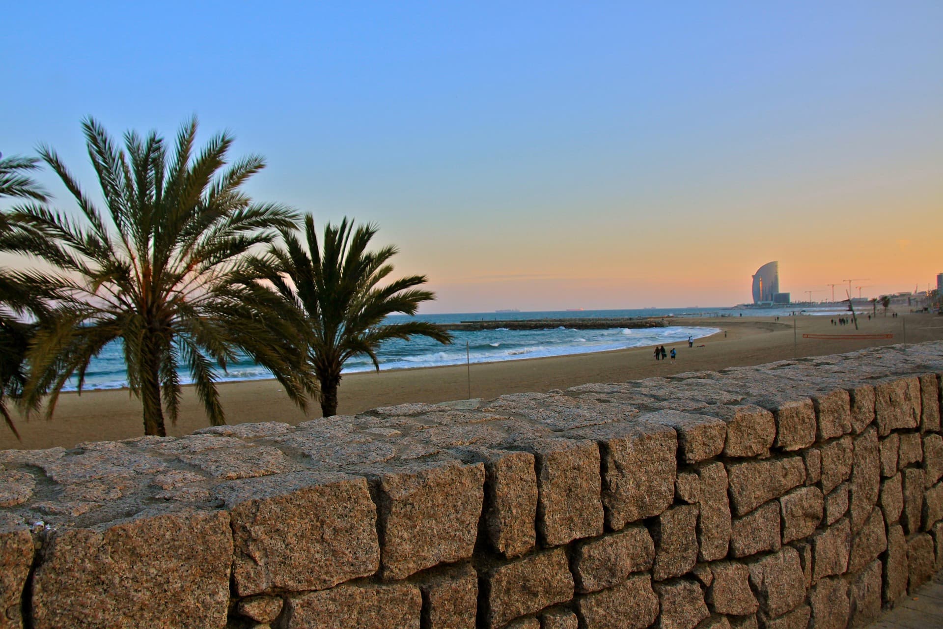 Barcelona’s beach, a reset after a single Gaudí morning rather than a fourth monument