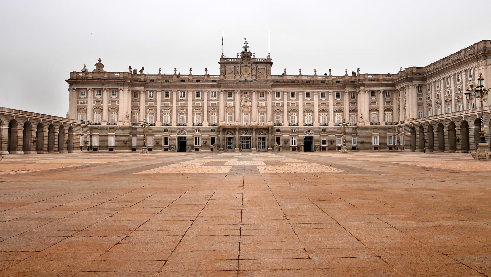 Another view of Madrid’s Royal Palace