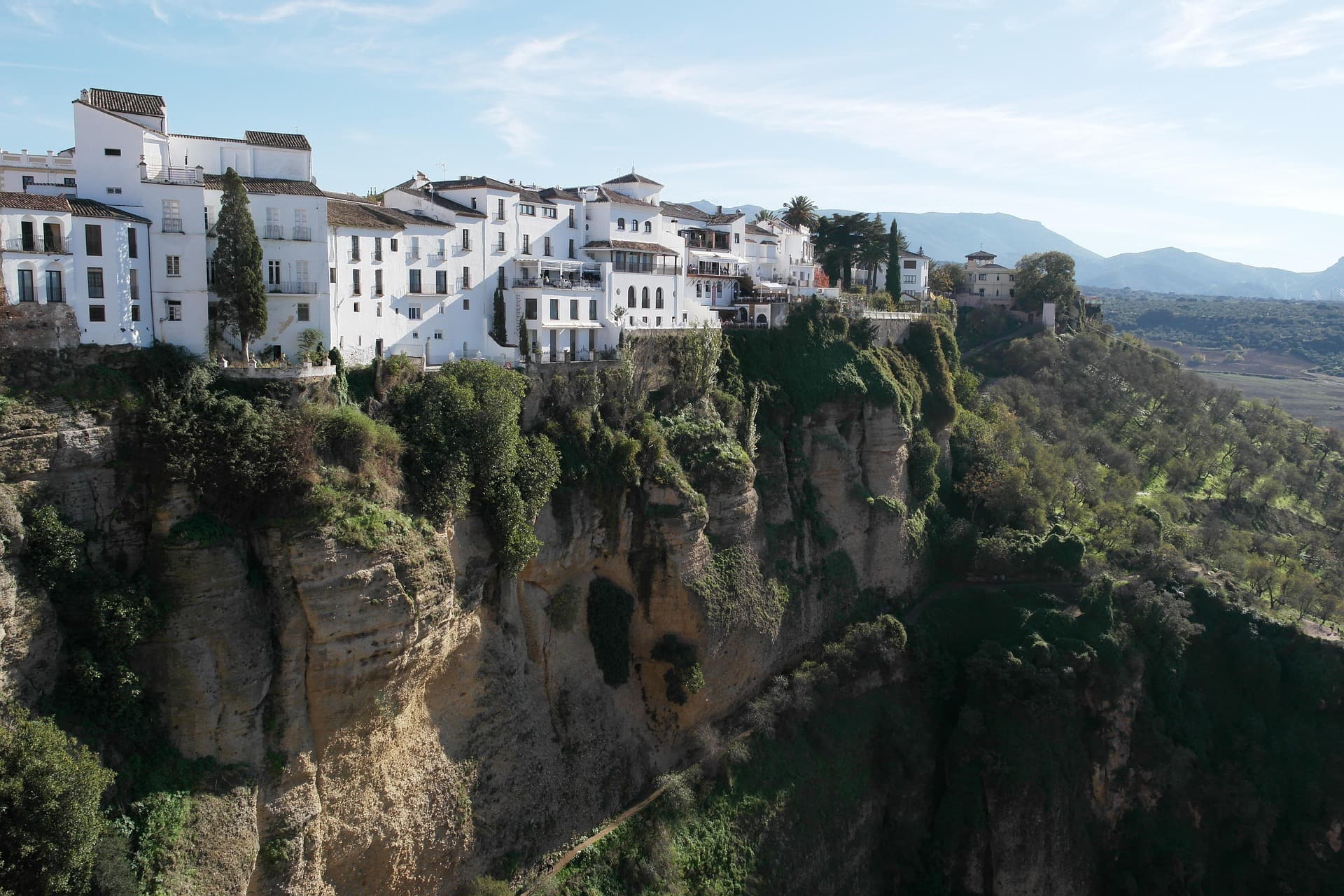 The Puente Nuevo spanning Ronda's gorge